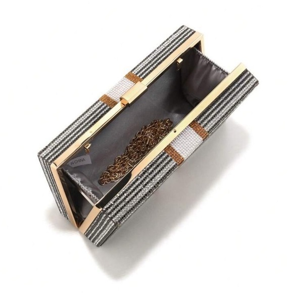 Crystal Money Clutch